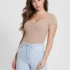 Eco Karlee Henley-T-shirt Eco Karlee Henley-T-shirt