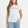 Eco Lace T-shirt met kenmerkend logo