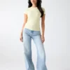 Eco Lace T-shirt met kenmerkend logo