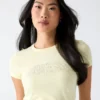 Eco Lace T-shirt met kenmerkend logo