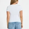 Eco Lace T-shirt met kenmerkend logo