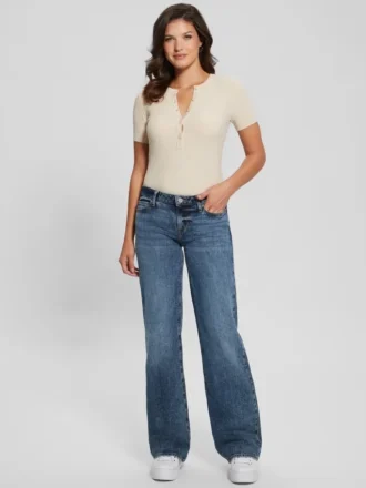 Eco lage taille slouchy Jeans