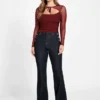 Eco Lauryn top met strik en mesh Eco Lauryn top met strik en mesh
