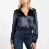 Eco Leah satijnen bodysuit