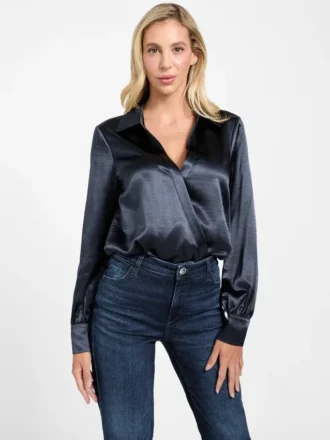 Eco Leah satijnen bodysuit