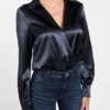Eco Leah satijnen bodysuit