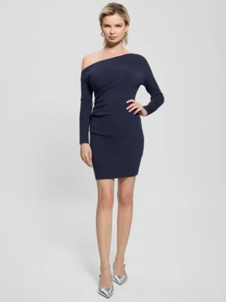 Eco Leiza off-shoulder jurk