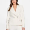 Eco Lia Blazer met dubbele rij knopen Eco Lia Blazer met dubbele rij knopen