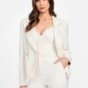Eco Lia Blazer met dubbele rij knopen Eco Lia Blazer met dubbele rij knopen