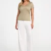 Eco Light Basic T-shirt met V-hals