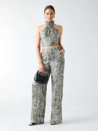 Eco Loredana broek met print