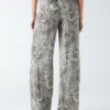 Eco Loredana broek met print Eco Loredana broek met print