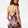 Eco Louise Romper met bloemenkant Eco Louise Romper met bloemenkant