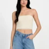 Eco Luca strapless buisvormige top Eco Luca strapless buisvormige top