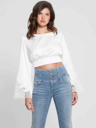 Eco Maeve satijnen top