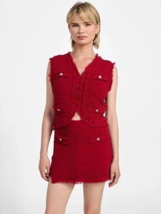 Eco Malina bouclé-gilet