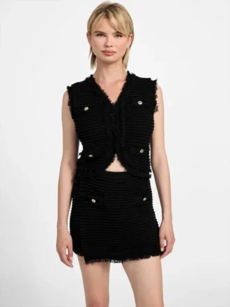 Eco Malina bouclé-gilet