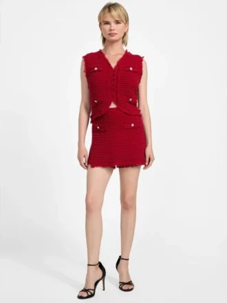 Eco Malina bouclé-gilet