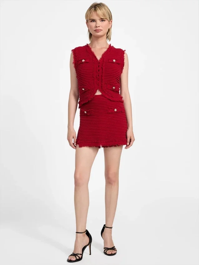 Eco Malina Ottoman Bouclé-skort Eco Malina Ottoman Bouclé-skort