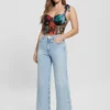Eco Margot mesh-corset top Eco Margot mesh-corset top