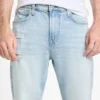 Eco Mason distressed rechte Jeans