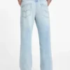 Eco Mason distressed rechte Jeans