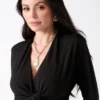 Eco Matilde wikkelblouse Eco Matilde wikkelblouse