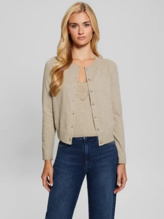 Eco Mena vest met ronde hals