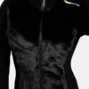 Eco Mila vest met rits en imitatiebont