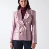 Eco Milla Blazer met dubbele rij knopen Eco Milla Blazer met dubbele rij knopen