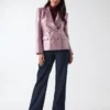 Eco Milla Blazer met dubbele rij knopen Eco Milla Blazer met dubbele rij knopen