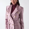 Eco Milla Blazer met dubbele rij knopen Eco Milla Blazer met dubbele rij knopen