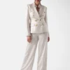 Eco Milla Blazer met dubbele rij knopen Eco Milla Blazer met dubbele rij knopen