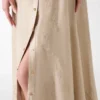 Eco Mindy geborduurde maxi-shirtjurk Eco Mindy geborduurde maxi-shirtjurk