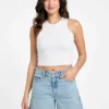 Eco Minka Racerback geribde tanktop