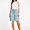 Eco Minka Racerback geribde tanktop