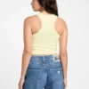 Eco Minka Racerback geribde tanktop