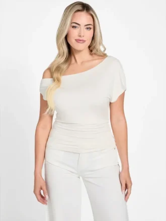 Eco Miraya off-shoulder top
