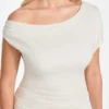 Eco Miraya off-shoulder top