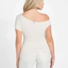 Eco Miraya off-shoulder top