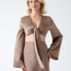 Eco Monica top met strik aan de voorkant Eco Monica top met strik aan de voorkant