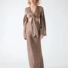 Eco Monica top met strik aan de voorkant Eco Monica top met strik aan de voorkant