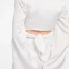Eco Monica top met strik aan de voorkant Eco Monica top met strik aan de voorkant