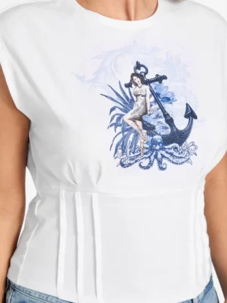 Eco Nautical of Nice Corset T-shirt