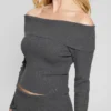 Eco Nina Off-The-Shoulder Trui