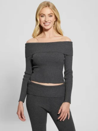 Eco Nina Off-The-Shoulder Trui