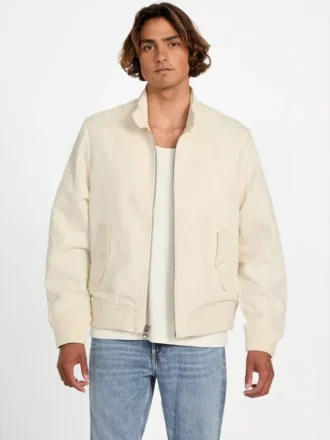 Eco Nolan linnen Harrington-jas