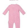 Eco-overall en hoofdband set (0-12 maanden) Eco-overall en hoofdband set (0-12 maanden)