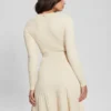 Eco Paige geplooide truienjurk