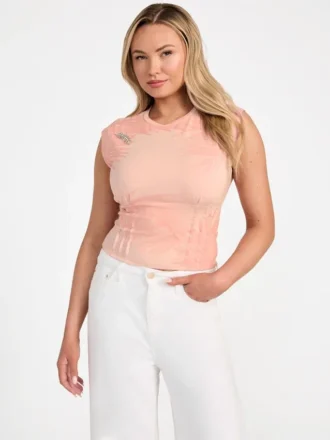 Eco Palm Leaf Corset T-shirt